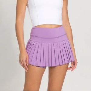 Light Purple Gold Hinge Skirt 💟 So cute